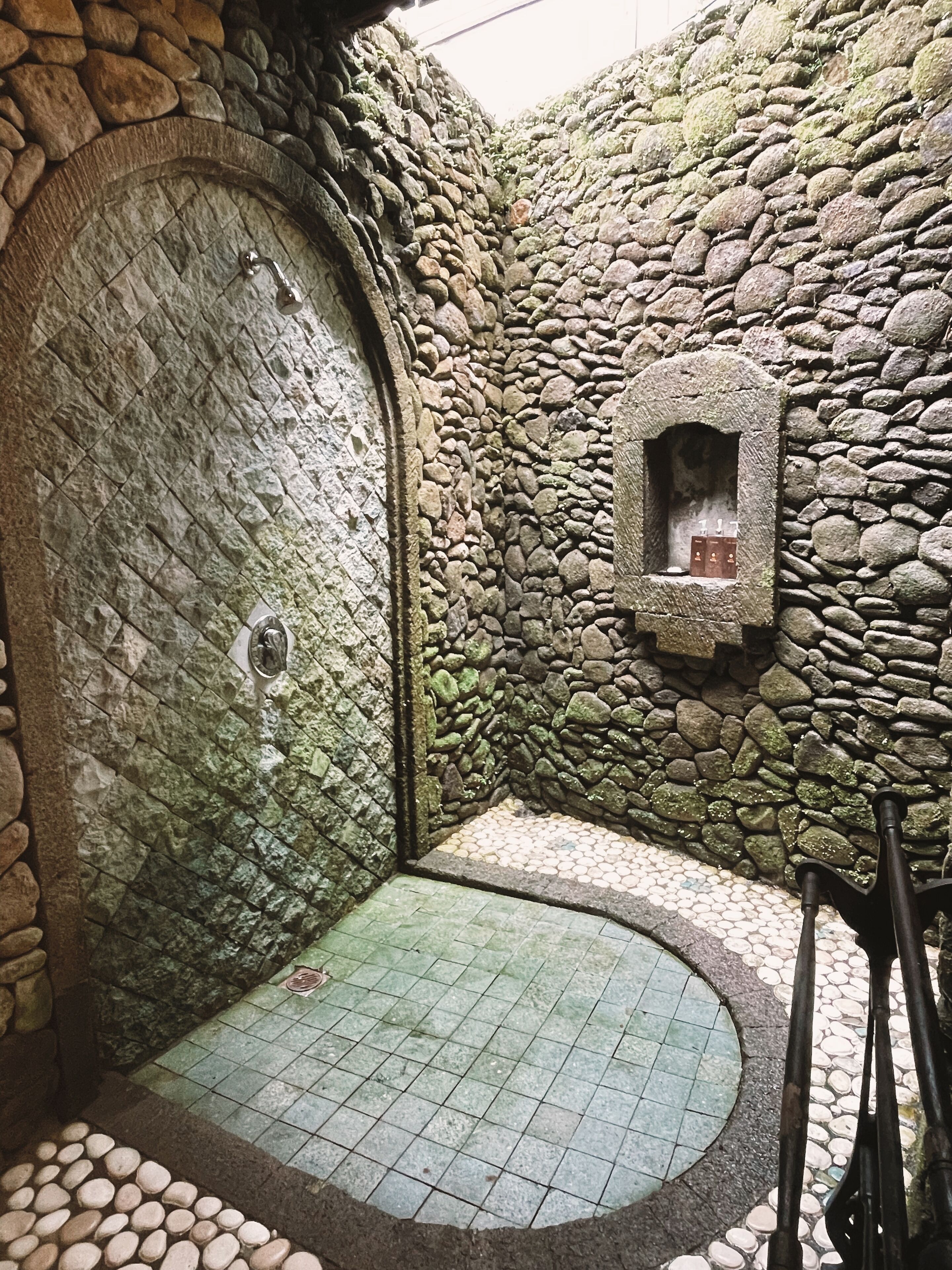 villa, garden area | bathroom | shower, free toiletries, hair dryer, towels