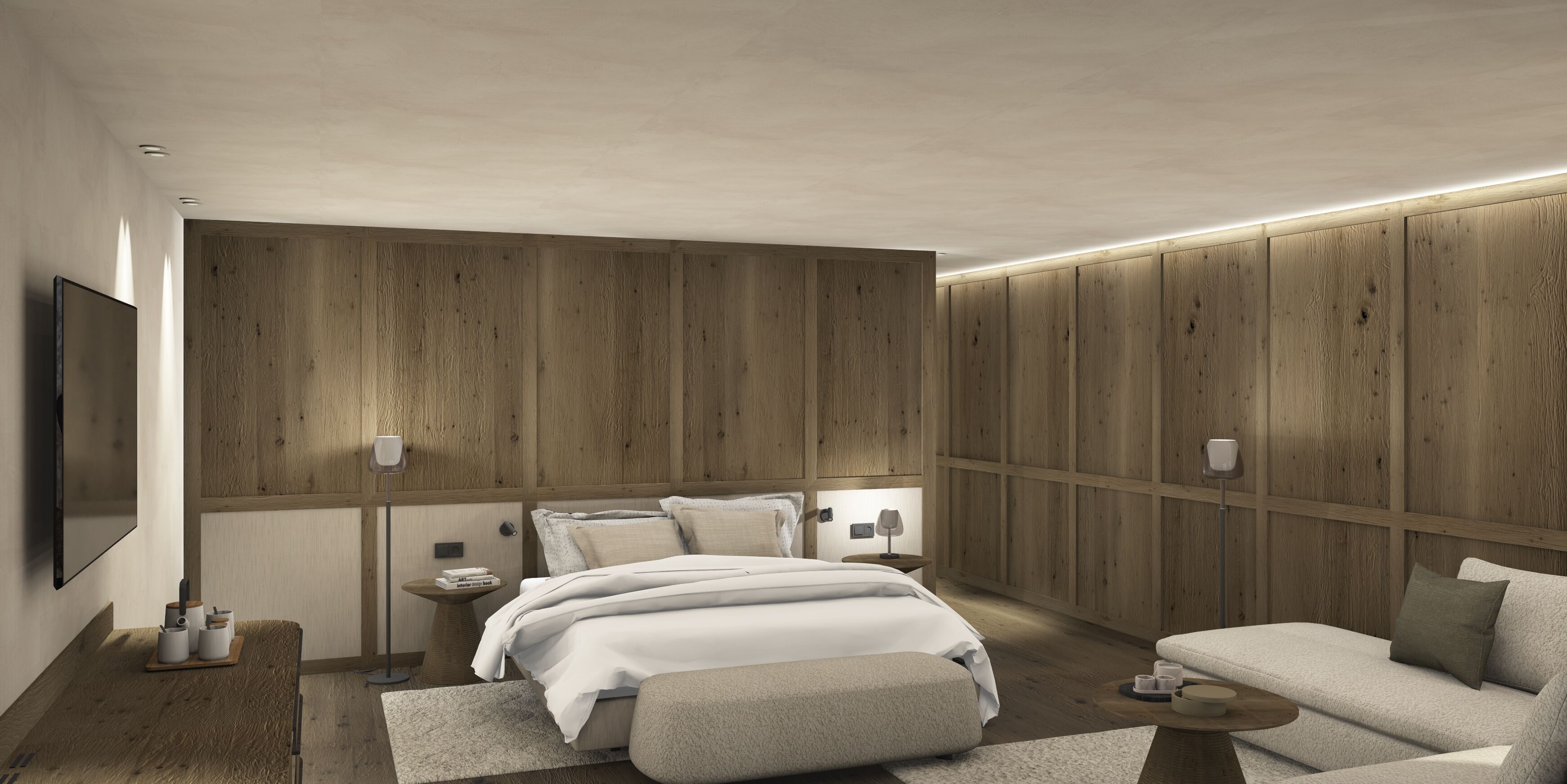 Deluxe-rum (Superior) | Duntäcken, minibar, värdeförvaringsskåp på rummet och skrivbord