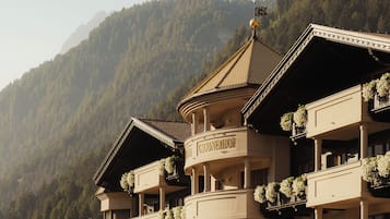 Façade de l’hébergement