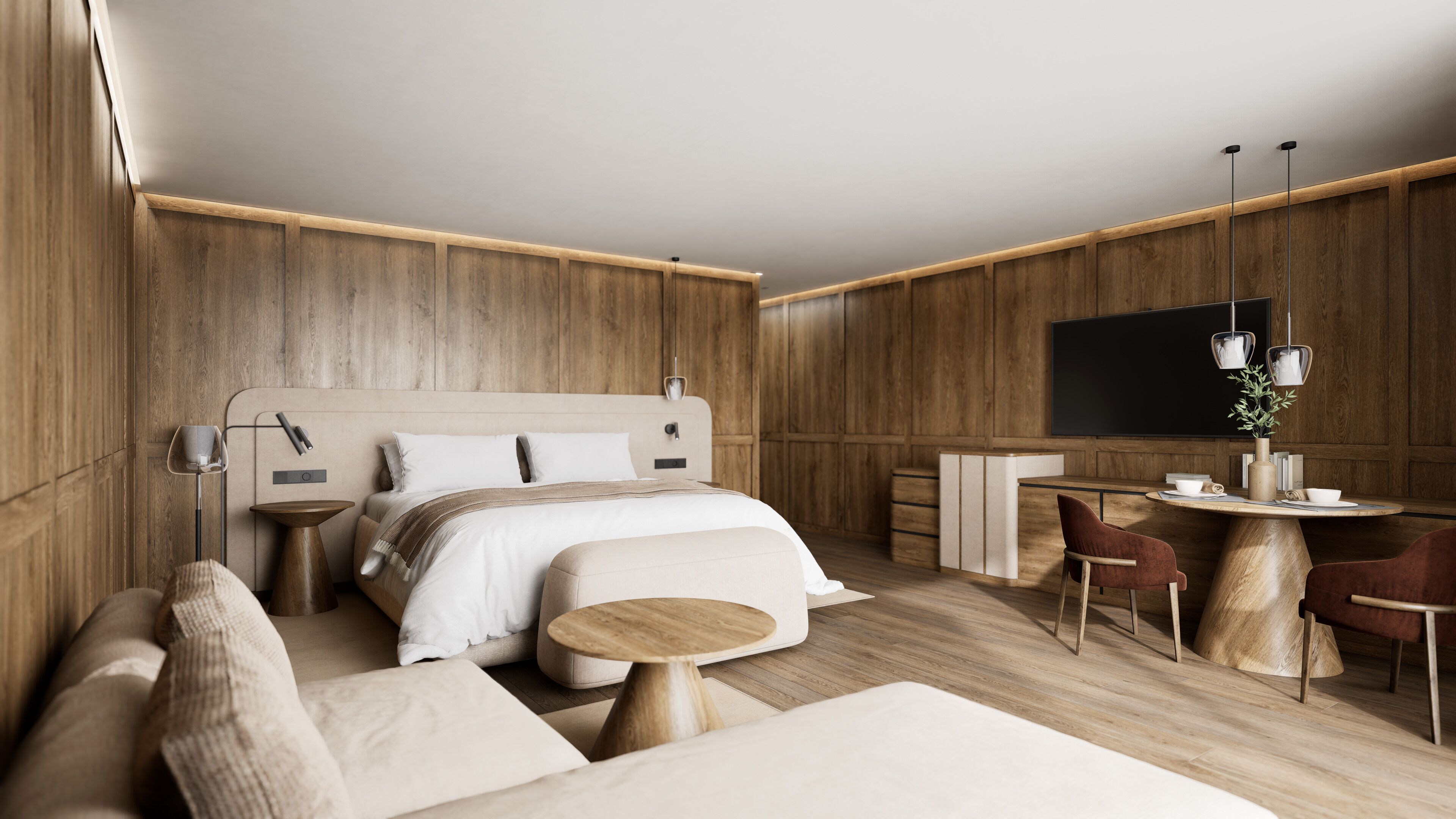 Chambre Deluxe (Superior) | Couette en duvet, minibar, coffre-fort, bureau