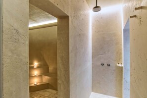 Steam room, Turkish bath/hammam, body scrubs, massages - Villa Cassia di Baccano (Loro Ciuffenna)