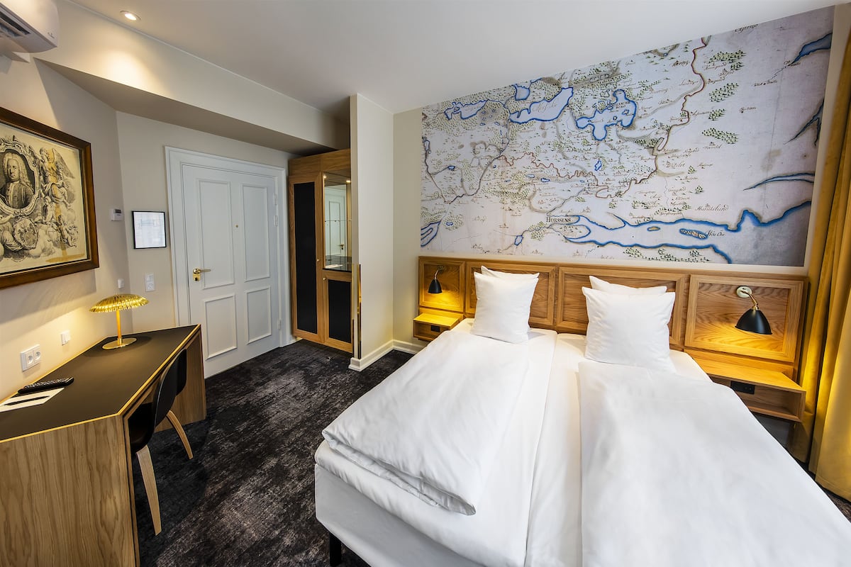 1 chambre, coffres-forts dans les chambres, bureau, rideaux occultants