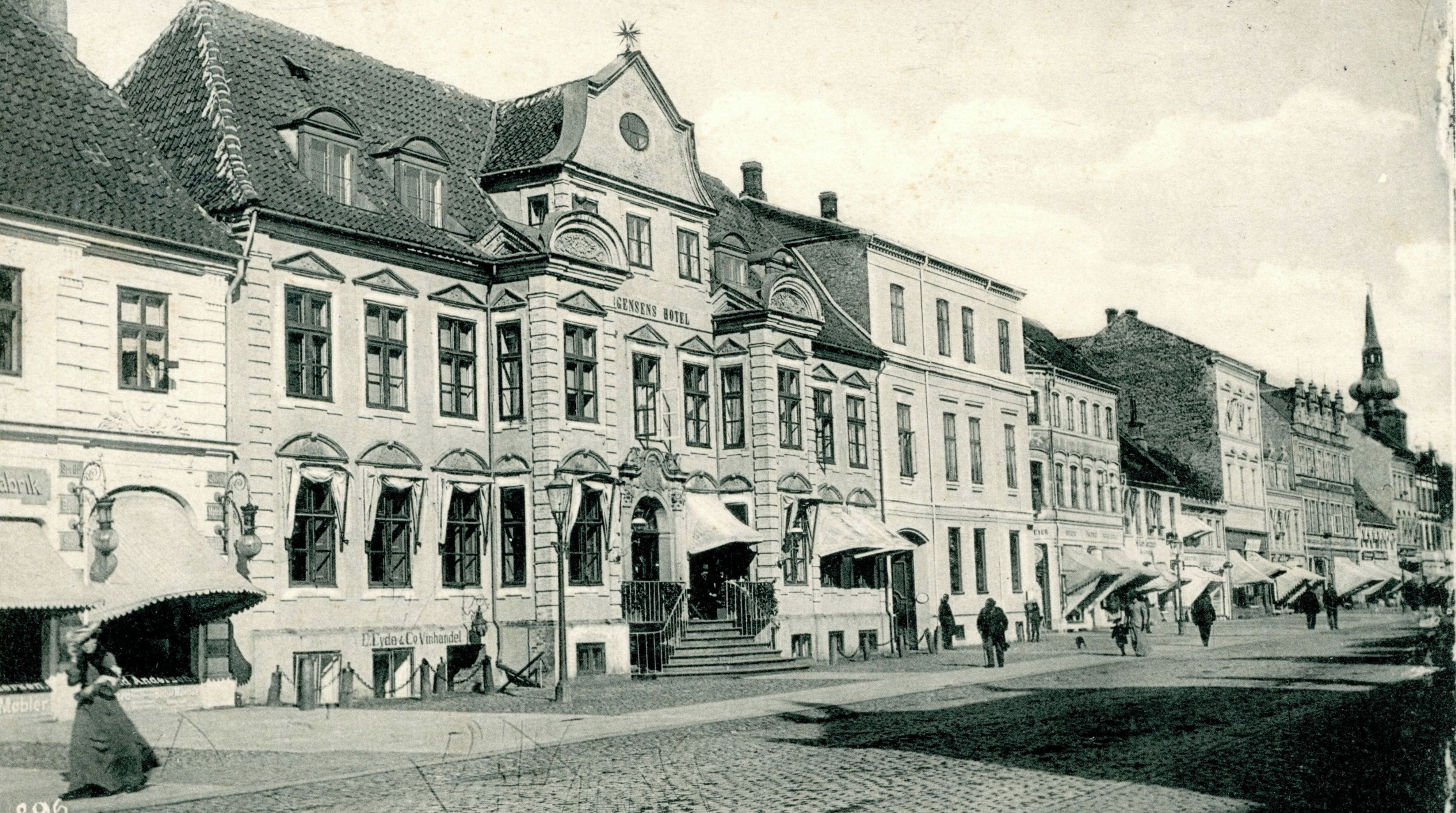Façade de l’hébergement