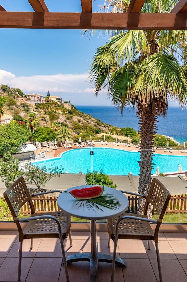 Vista a la playa o al mar