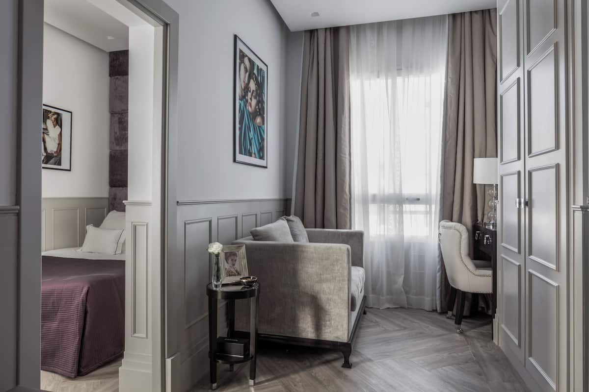 Junior suite | 1 slaapkamer, een minibar, gratis wifi, beddengoed