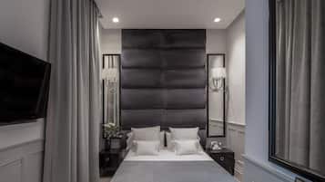 Superior-Einzelzimmer, 1 Queen-Bett | 1 Schlafzimmer, Minibar, kostenloses WLAN, Bettwäsche