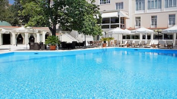 Udendørs pool, liggestole