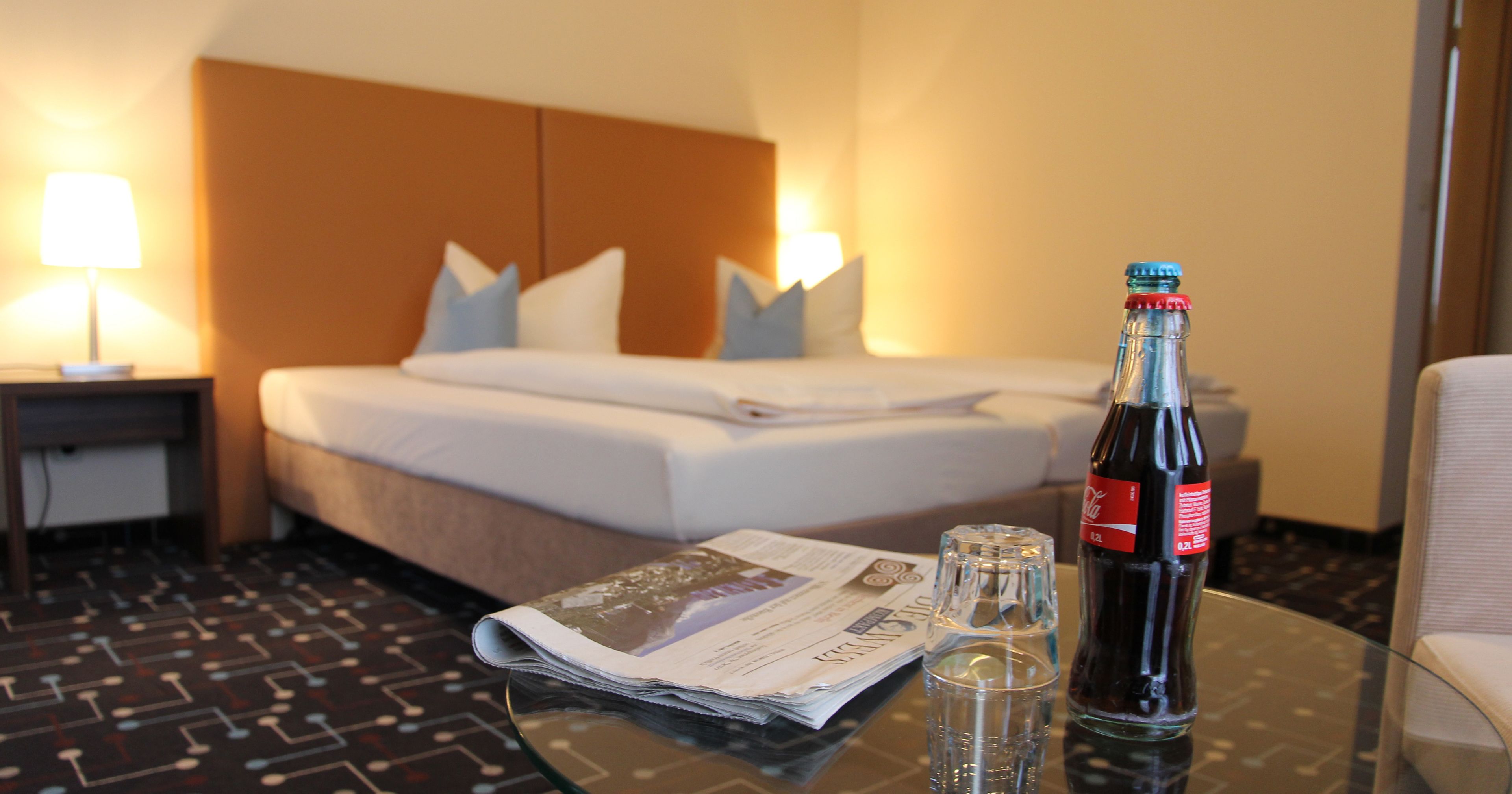 Comfort Double Room | Hypo-allergenic bedding, minibar, in-room safe, desk