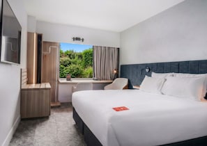 Hypo-allergenic bedding available, down comforters, desk - ibis Rotorua (Rotorua)