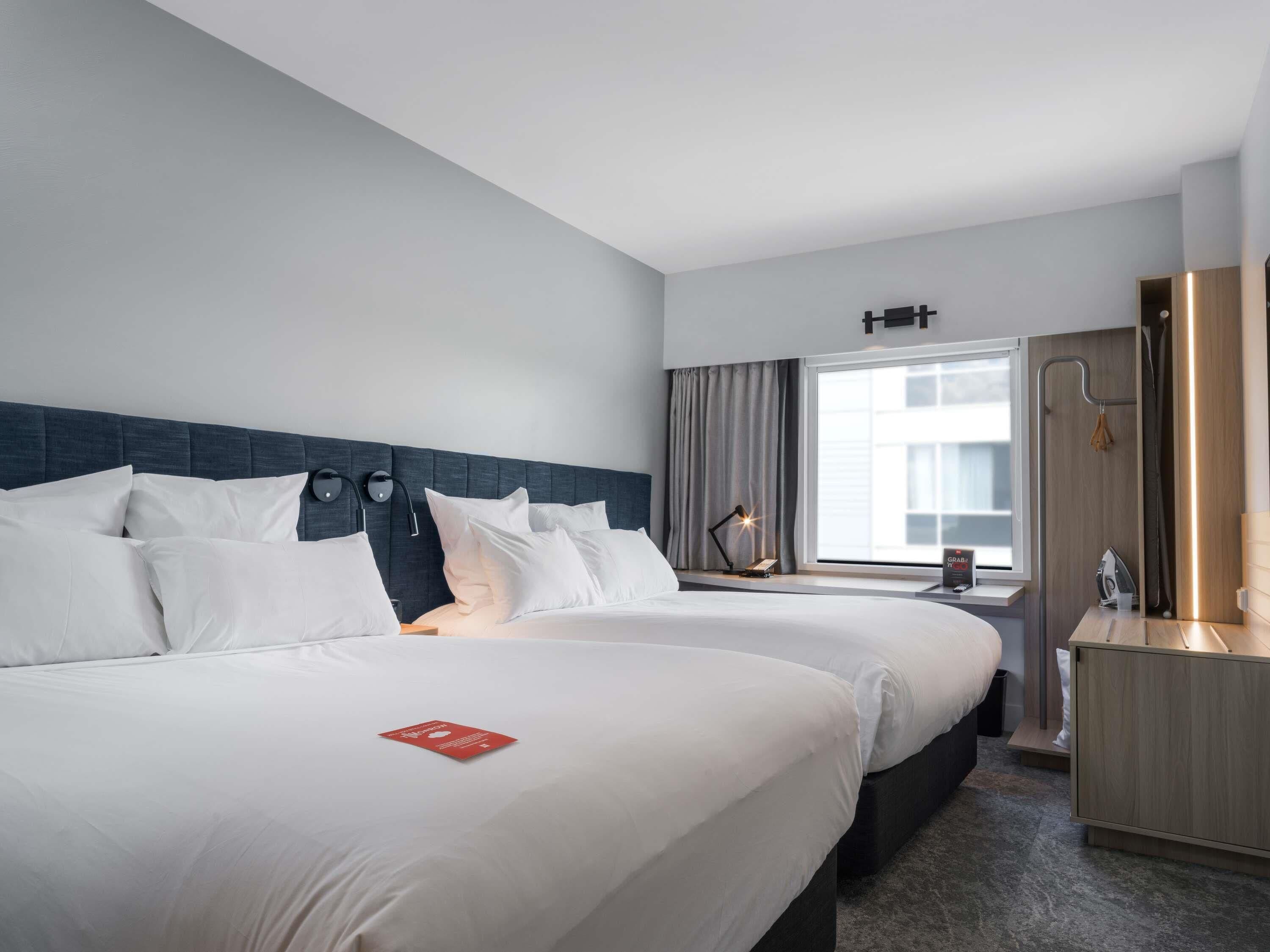Twin Room, 2 Double Beds, City View