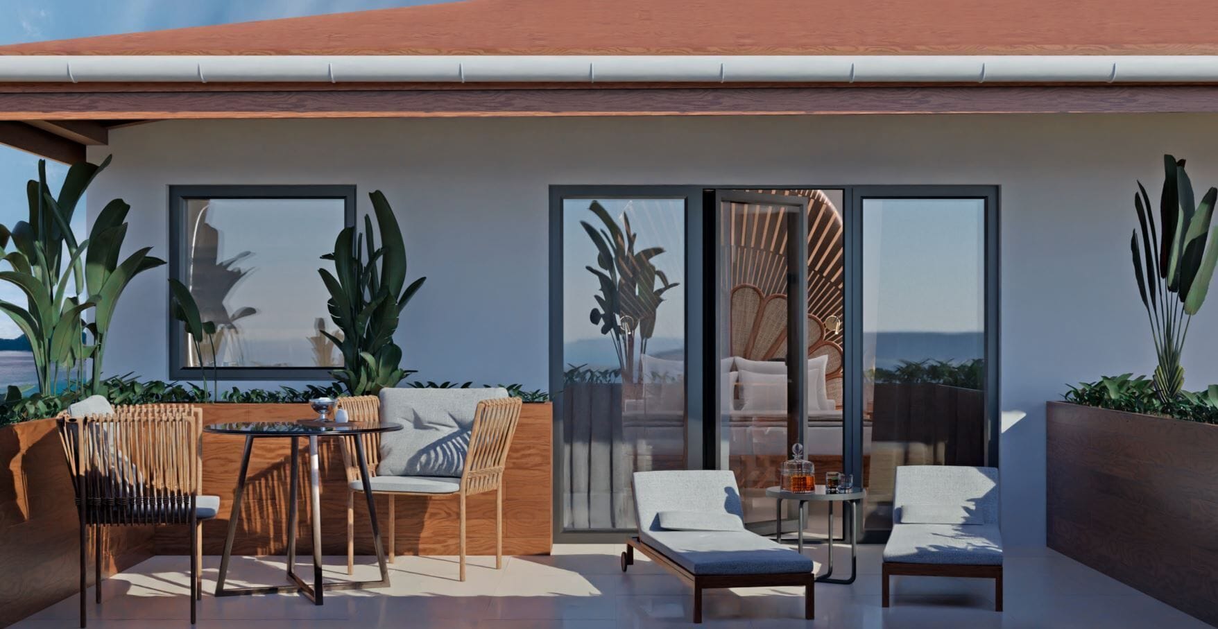 Signature Penthouse, Ocean View | Minibar, in-room safe, blackout drapes, free WiFi