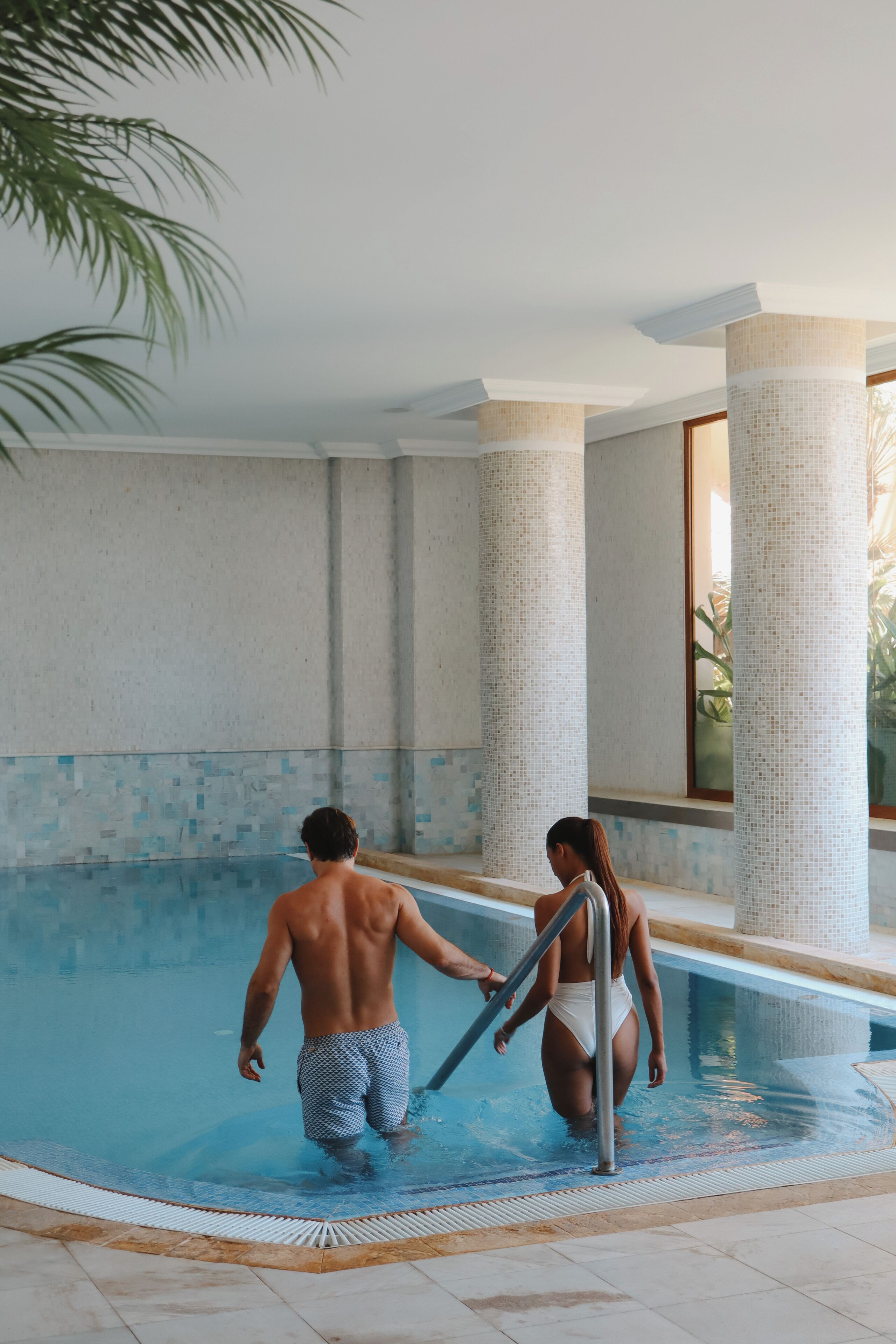 Espace de soins pour les couples, sauna, bain à remous, hammam, hammam