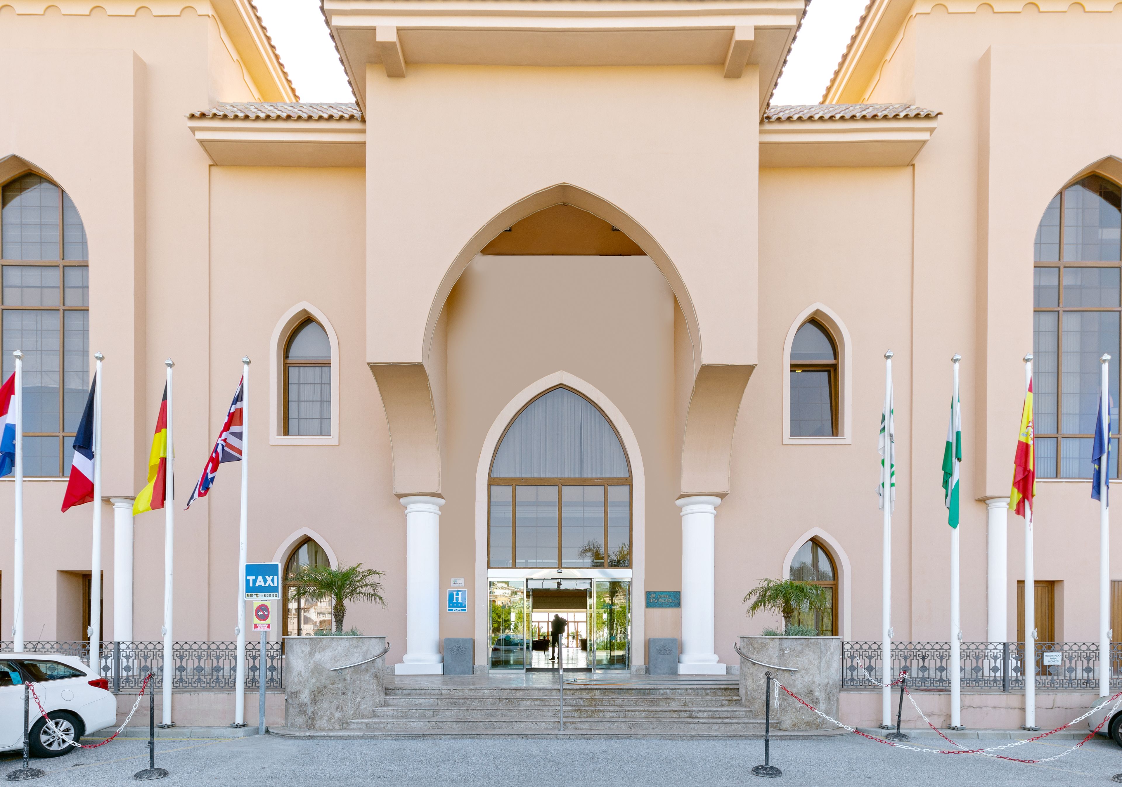 Entrée de l’hébergement