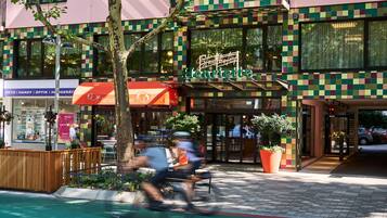 Fassade der Unterkunft