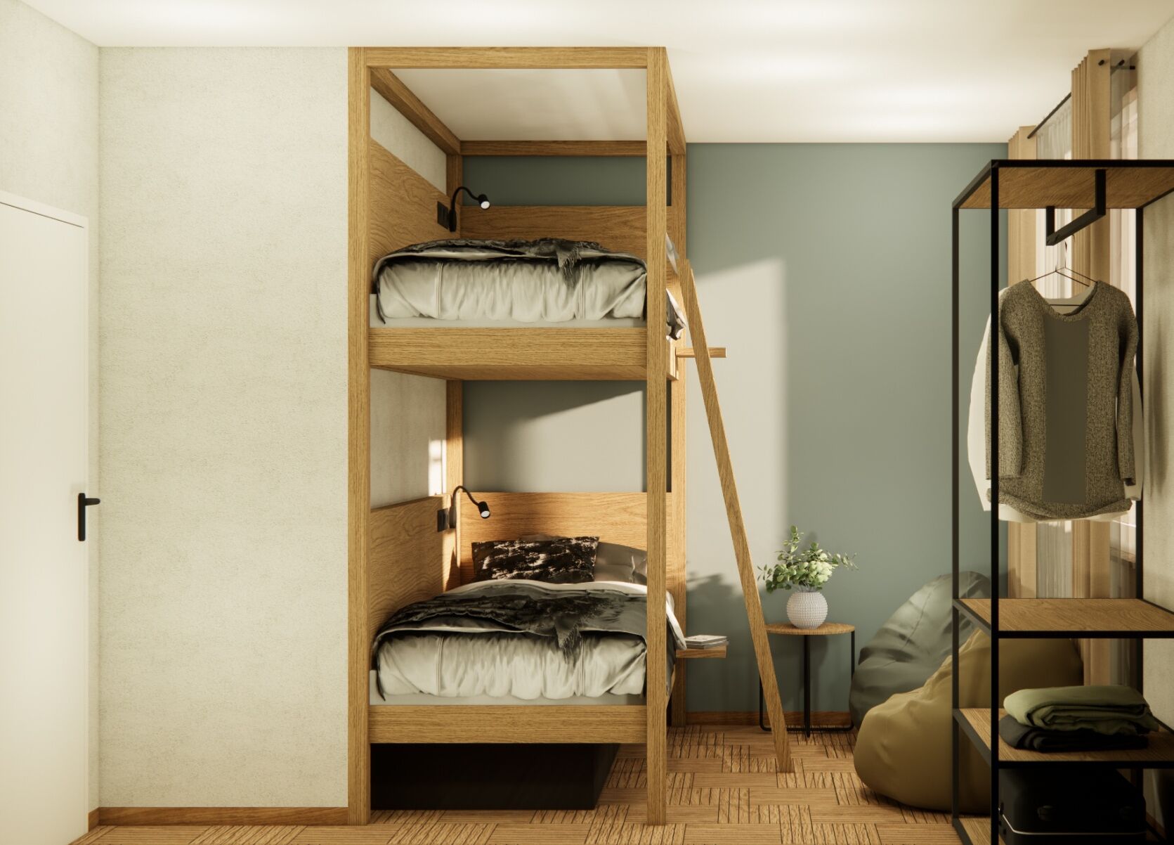 deluxe apartment mit balkon | 1 bedroom, premium bedding, pillow-top beds, minibar