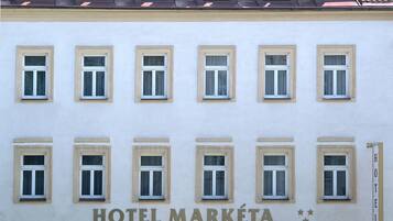 Fassade der Unterkunft