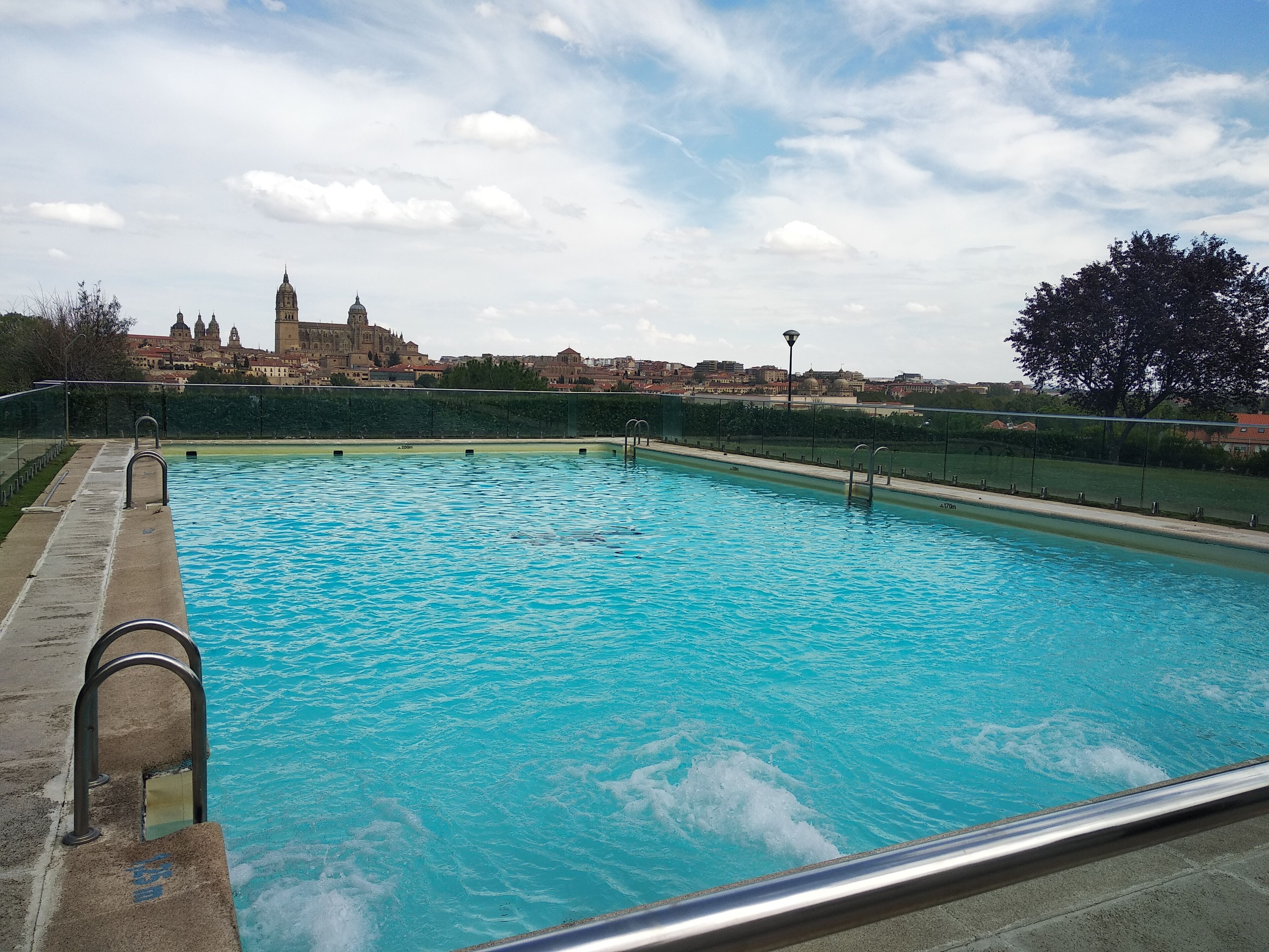 seasonal outdoor pool