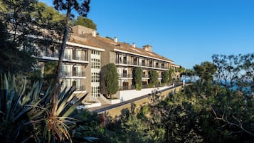 Majoituspaikan julkisivu