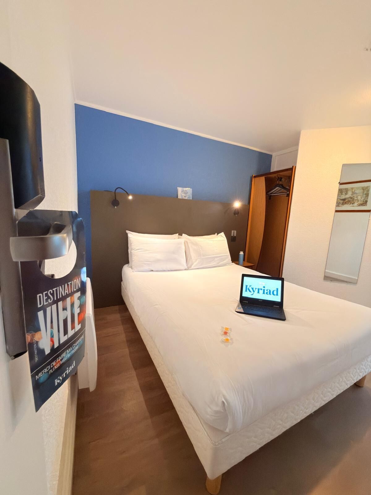 Desk, soundproofing, iron/ironing board, free cribs/infant beds