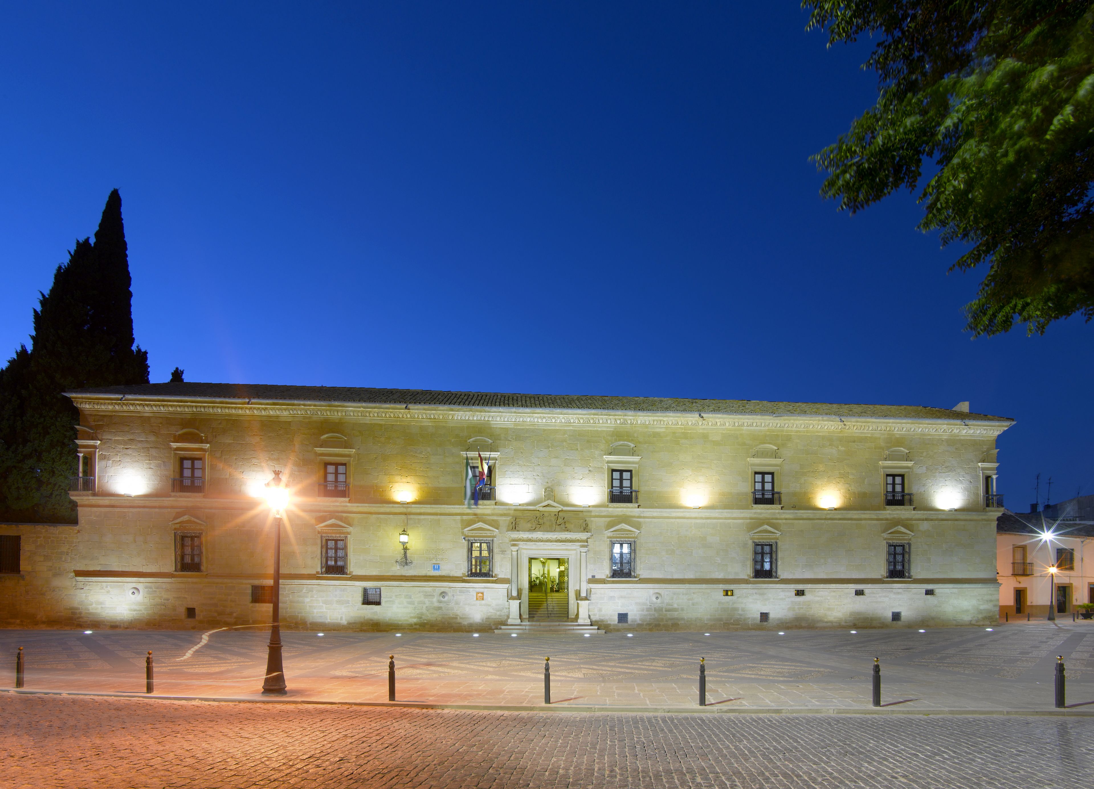 front of property – evening/night