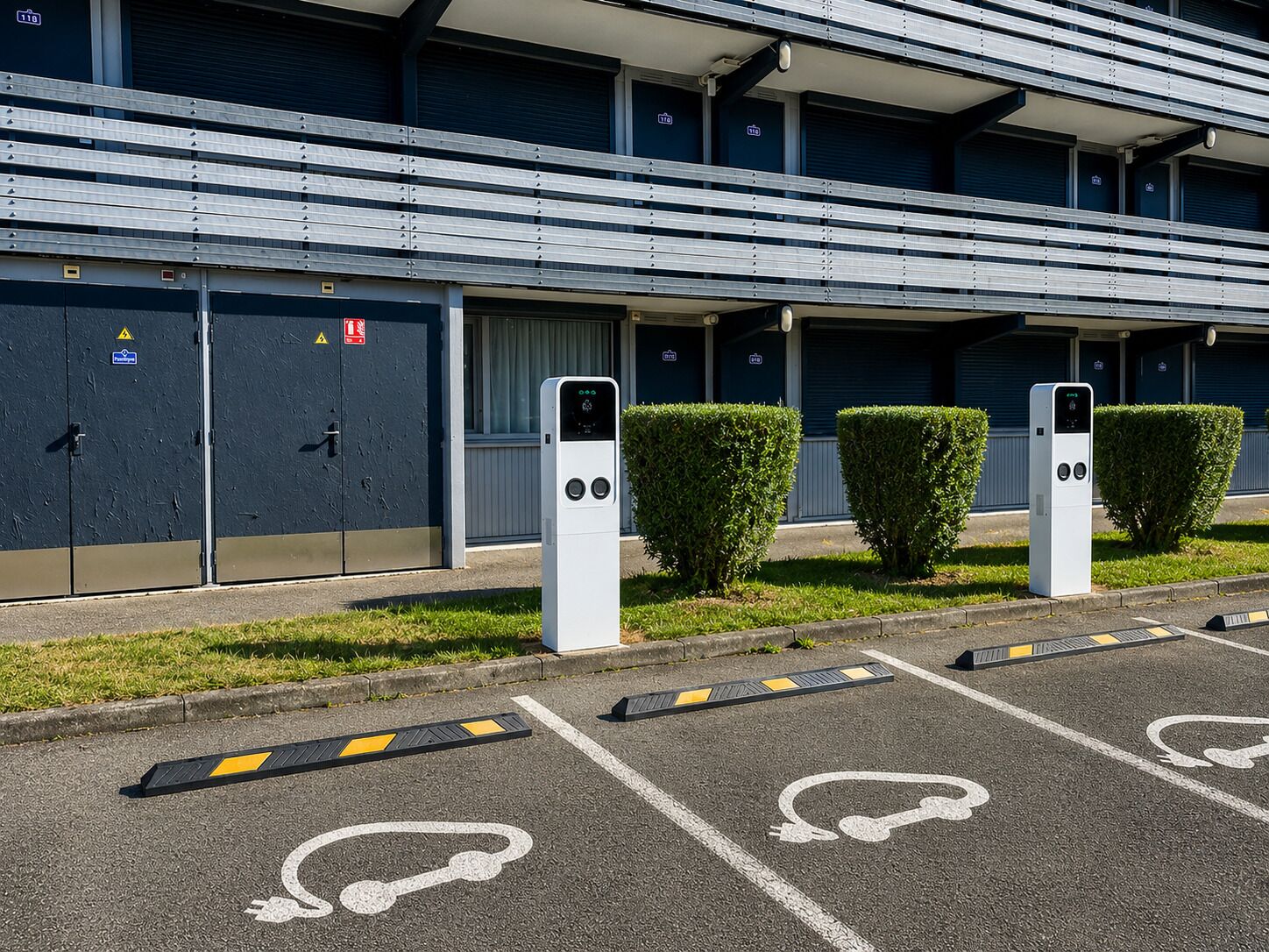 Electric vehicle charging station