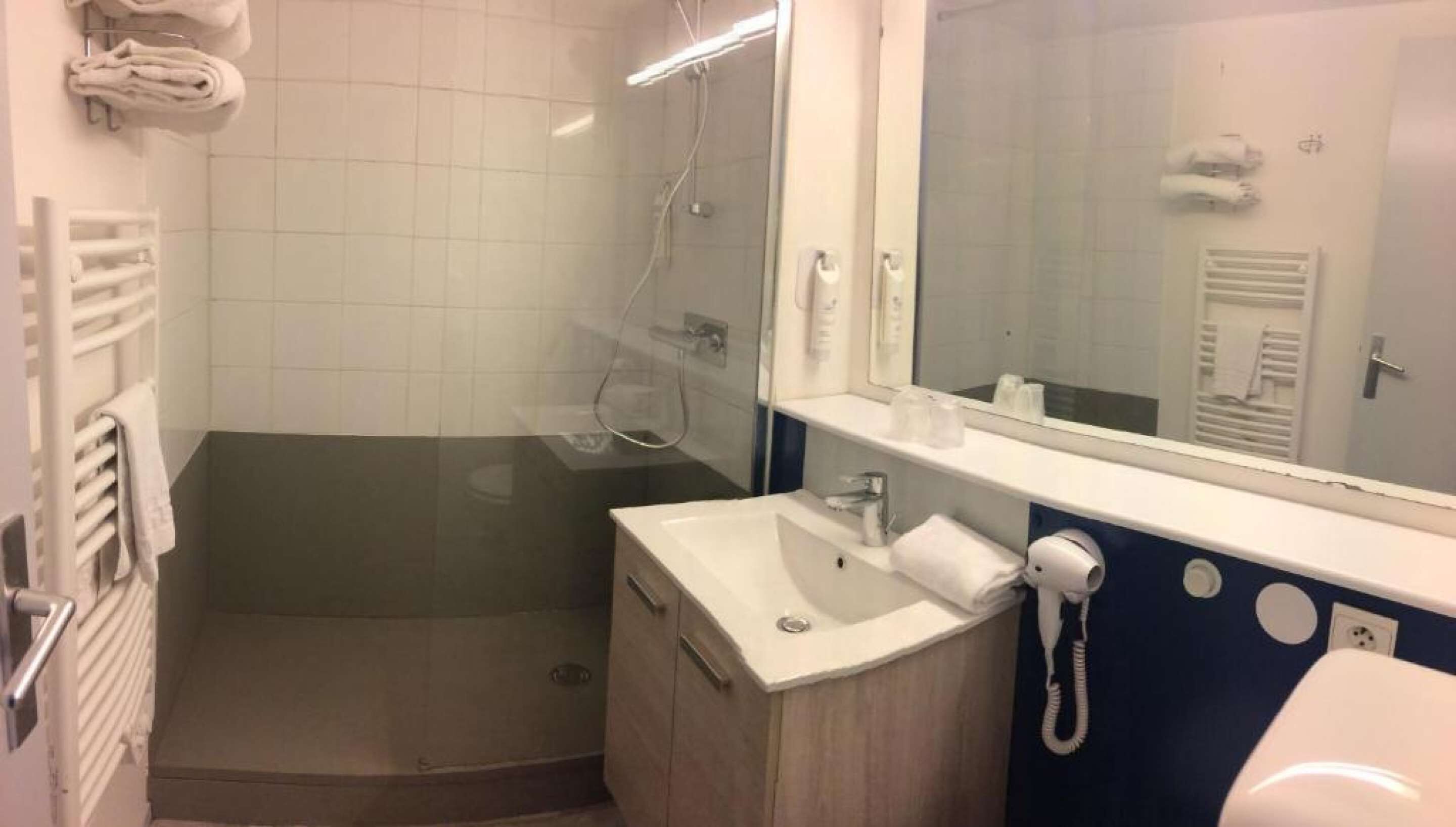 desk, blackout curtains, soundproofing, iron/ironing board