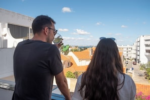 Quarto casal, vista para o mar | Terraço/pátio