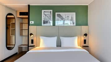 Rom – standard, 1 queensize-seng | Sengetøy av topp kvalitet, individuelt dekorert og individuelt innredet