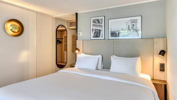 Quarto superior, 1 cama King | Roupas de cama premium, individualmente decorados