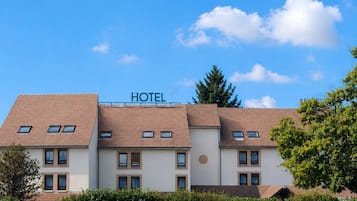 Voorkant van accommodatie