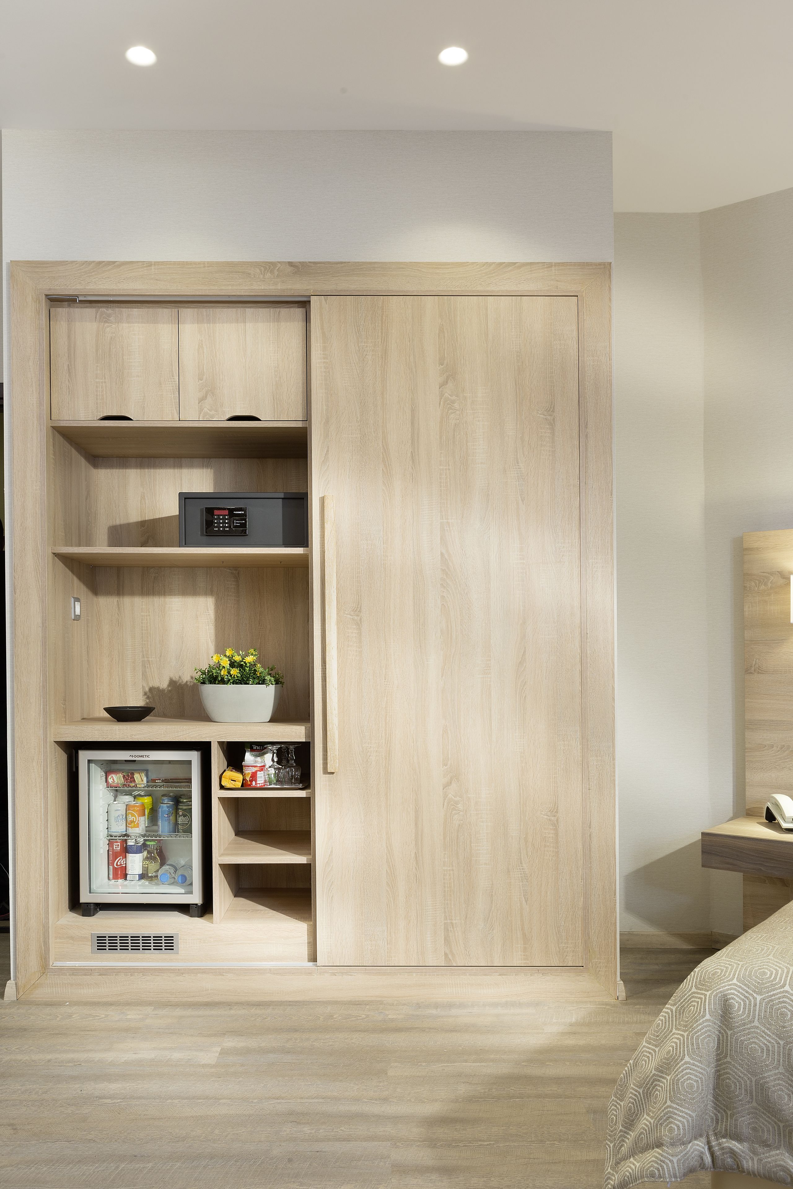 minibar, in-room safe, desk, blackout curtains