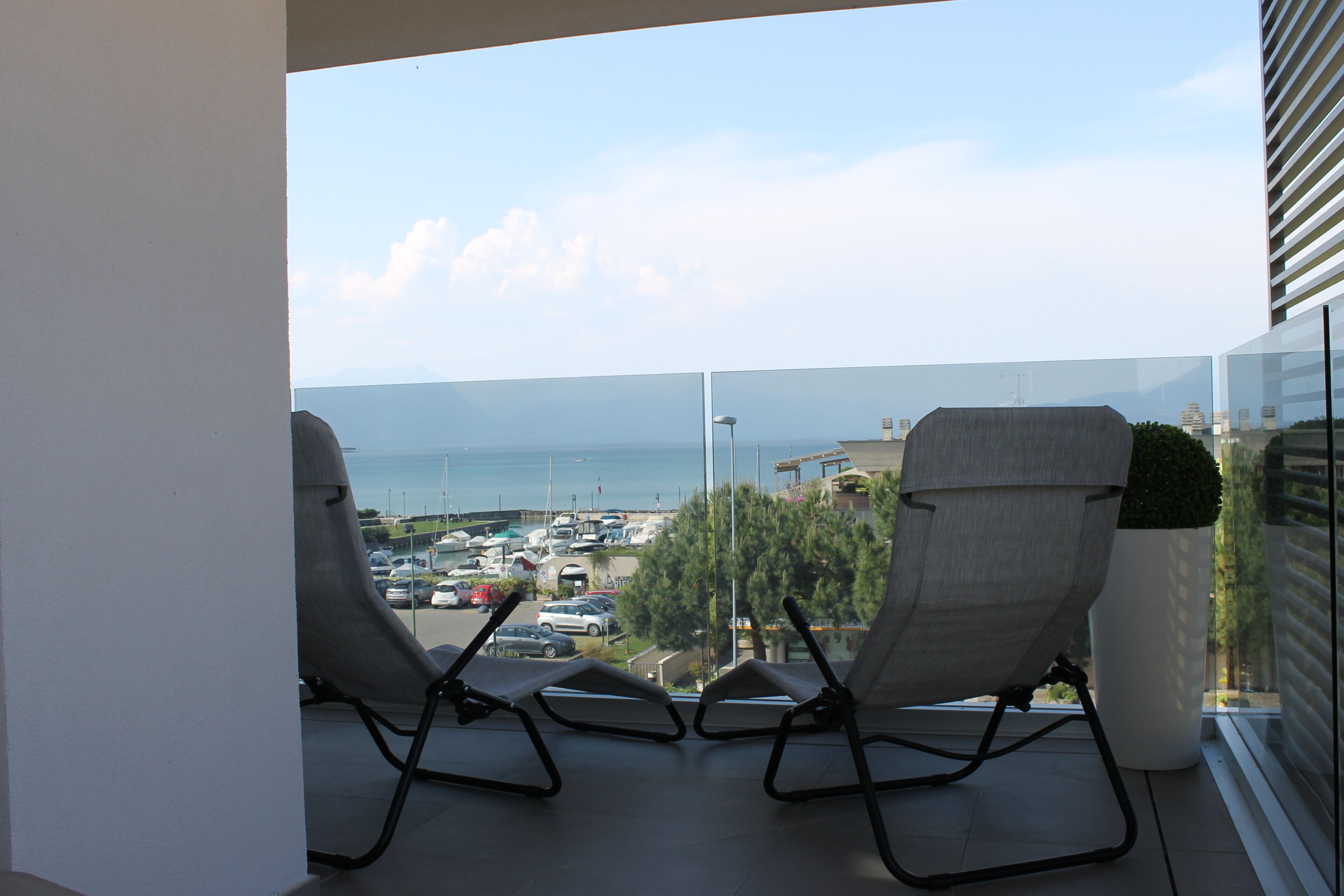Luxury-Zimmer | Blick vom Balkon