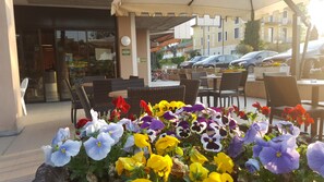 Entrée de l’hébergement