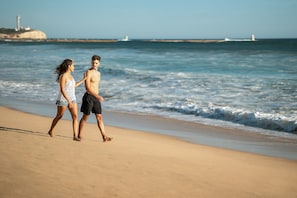 Beach nearby, white sand