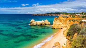 Beach nearby, white sand