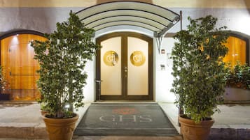 Entrée de l’hébergement