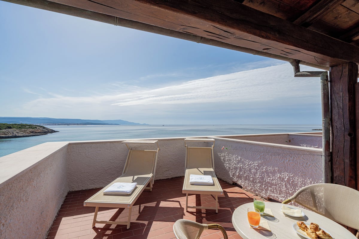 Deluxe-Dreibettzimmer, Meerblick