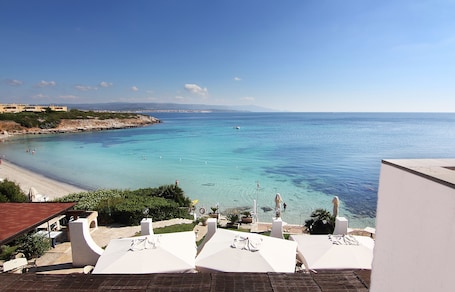 Vista del balcón. Hotel Punta Negra