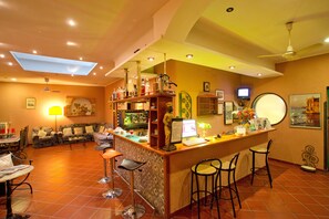 Sala de estar en el lobby