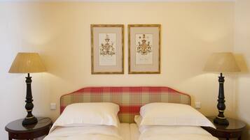 Ropa de cama hipoalergénica y minibar