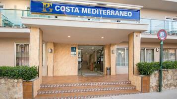 Entrada de l'allotjament