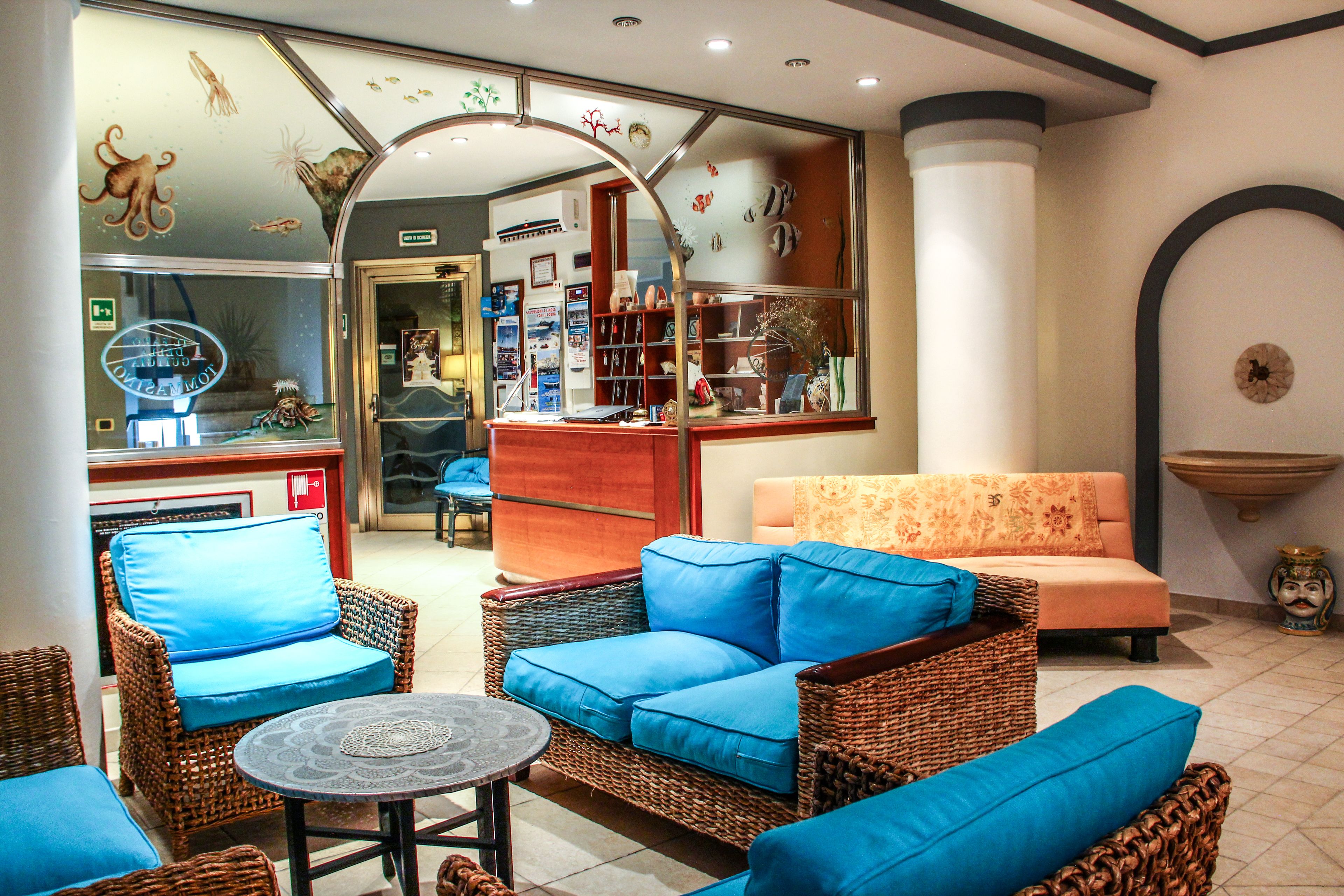 Sitzecke in der Lobby