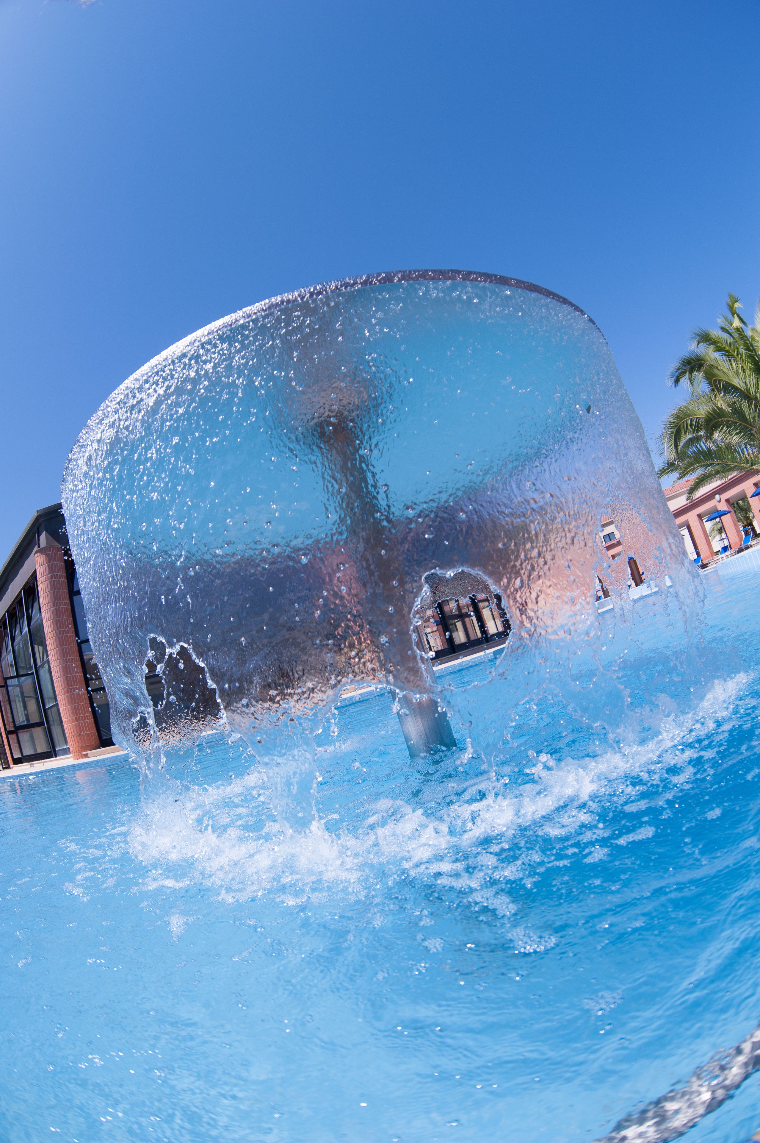 indoor pool, outdoor pool, pool loungers