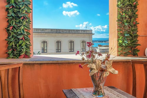 Doppia Comfort, balcone, vista mare | Vista dalla camera