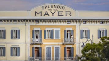 Facciata della struttura