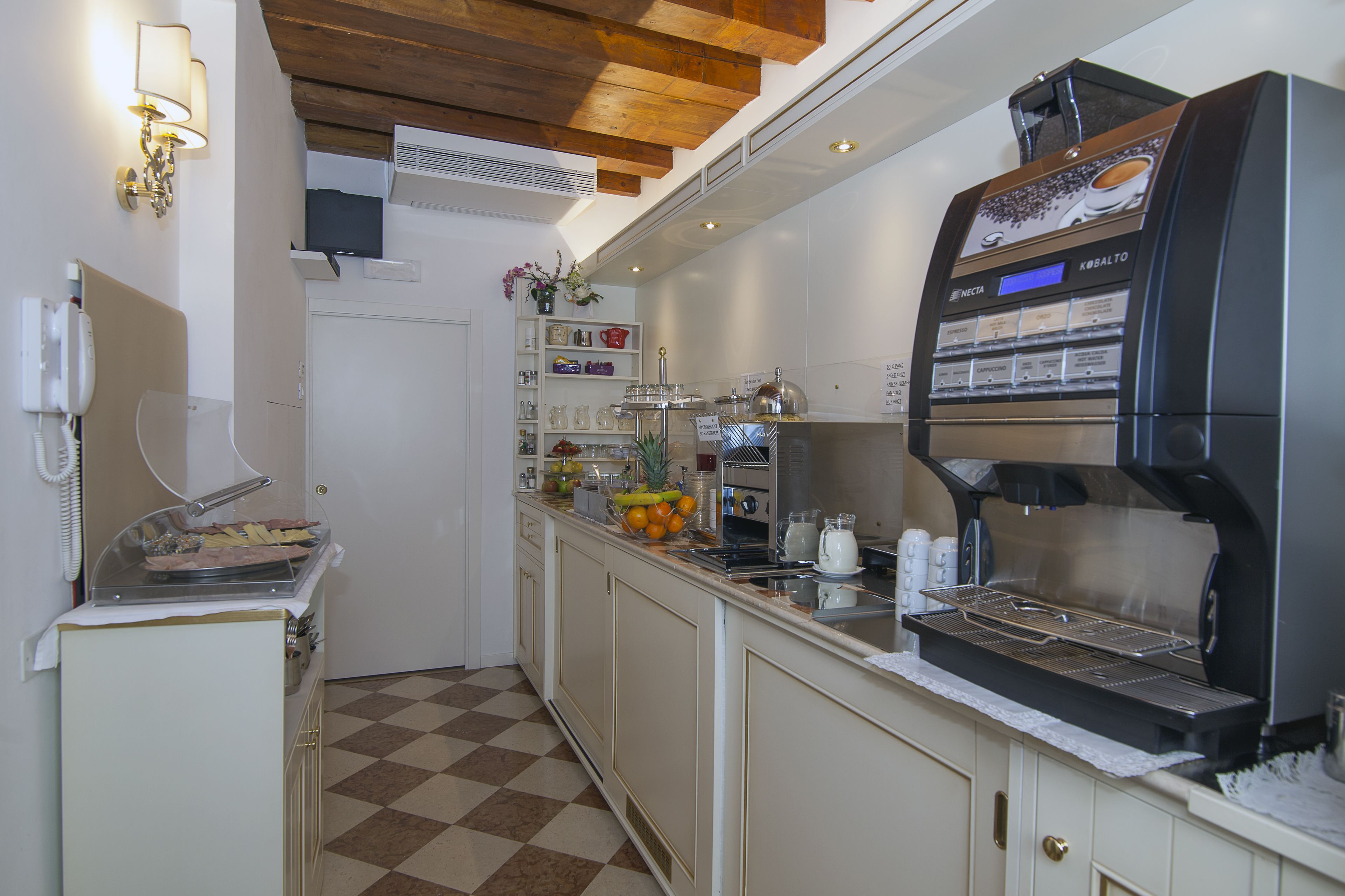 daily continental breakfast (eur 13 per person)