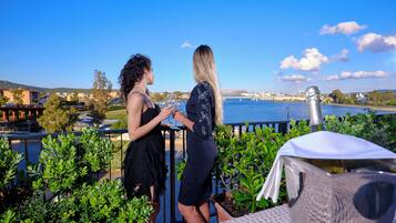 Terrasse sur le toit