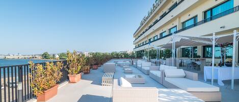 Terrasse sur le toit