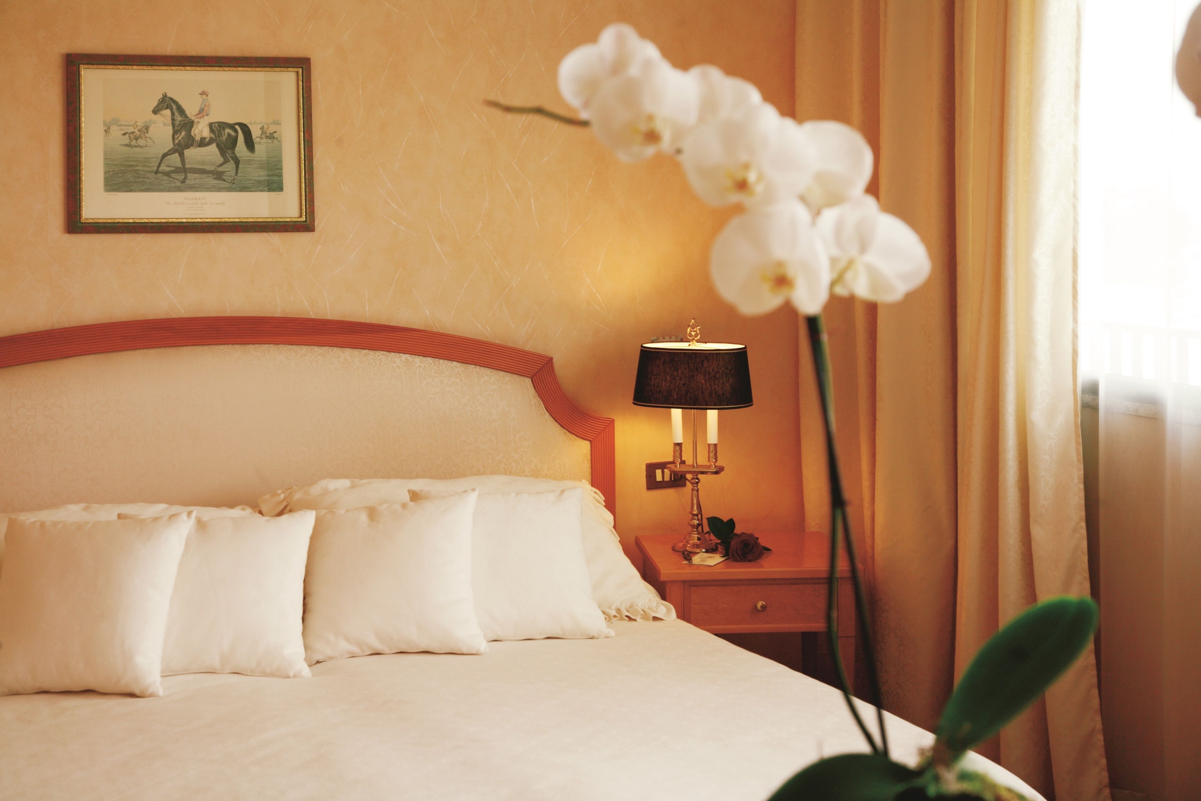 Hypo-allergenic bedding, down comforters, minibar, in-room safe