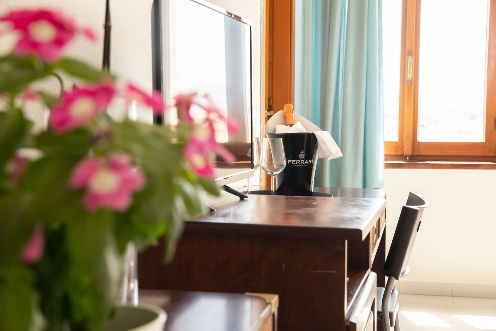 deep-soaking bathtub, rainfall showerhead, free toiletries, hair dryer